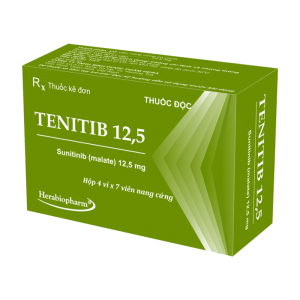 Tenitib 12.5mg Herabiopharm điều trị bệnh ung thư 28 viên