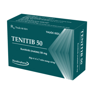 Tenitib 50mg Herabiopharm điều trị bệnh ung thư 28 viên