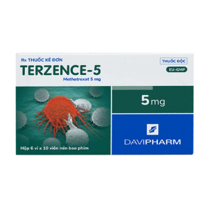 Terzence 5 mg Davipharm điều trị ung thư 60 viên