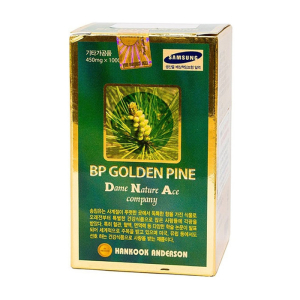 Tinh Dầu thông đỏ BP Golden Pine giúp tăng tuần hoàn máu 100 viên 