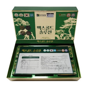 Tinh Dầu Thông Đỏ Max Gold Premium giúp giảm mỡ máu, phòng đột quỵ, tai biến 120 viên