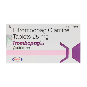 Trombopag 25mg Natco Pharma điều trị ung thư 