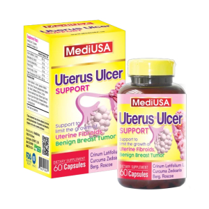 Uterus Ulcer Support MediUSA hỗ trợ u xơ tử cung 60 viên