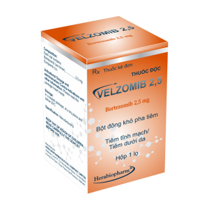 Velzomib 2.5 Herabiopharm điều trị đa u tủy tiến triển