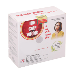 Ích Giáp Vương hỗ trợ cho người bệnh tuyến giáp, bướu cổ 2 lọ 90 viên