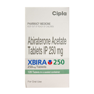 Xbira 250mg Cipla điều trị ung thư tuyến tiền liệt 120 viên