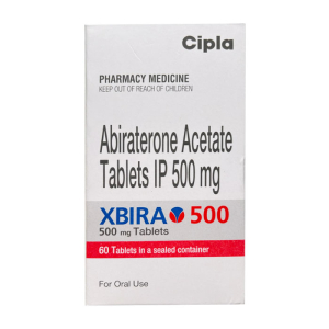 Xbira 500mg Cipla điều trị ung thư tuyến tiền liệt 60 viên