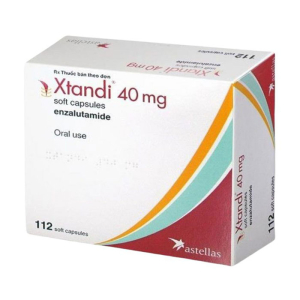 Xtandi 40mg Astellas điều trị ung thư tuyến tiền liệt 112 viên