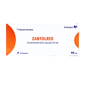Zantolred 40mg Dr. Reddy điều trị ung thư tuyến tiền liệt 112 viên