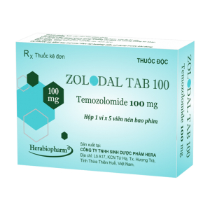 Zolodal 100mg Herabiopharm điều trị ung thư 5 viên