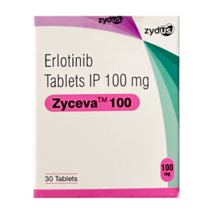 Zyceva 100mg Zydus điều trị ung thư phổi, ung thư tụy 30 viên